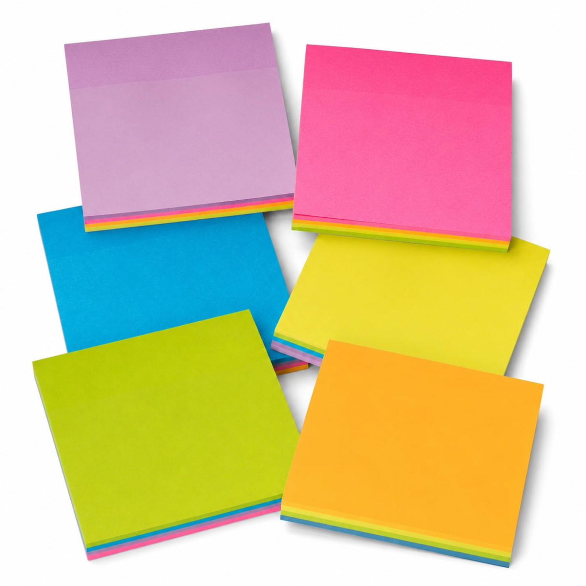 Shaped Sticky Notes-12 Pads, Cute Sticky Notes 3 x 3, Self-Stick Note Pads