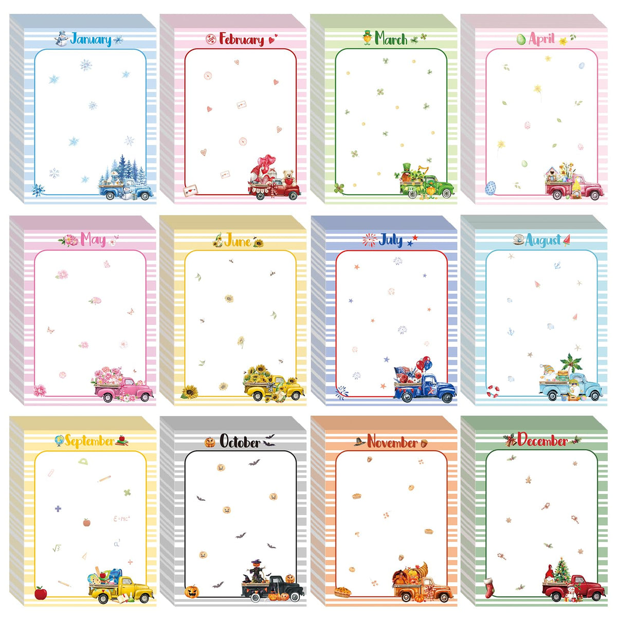 Thenshop 24 Pcs/720 Sheets Coquette Pink Bow Sticky Notes Bow Self Stick Notepad to Do List Writing Memo Pads Goodies Bags Fillers for Birthday Party Favors Rewards Gifts Home Office, 4 x 3 Inches