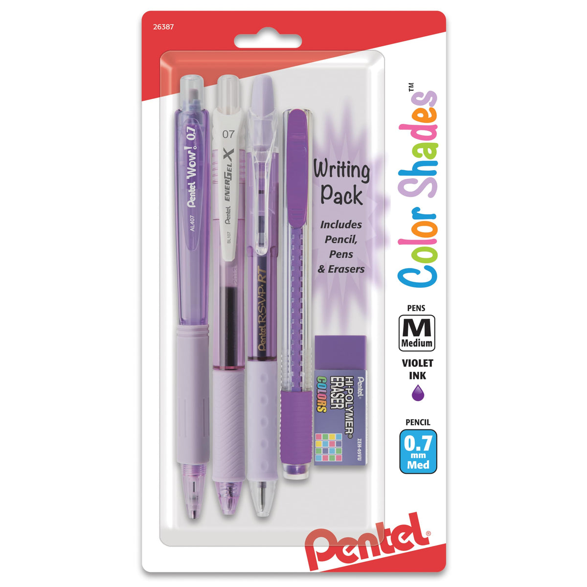 Pentel Color Shades Writing Pack - Pastel Light Green (BLBKALZBPK), Lime Green