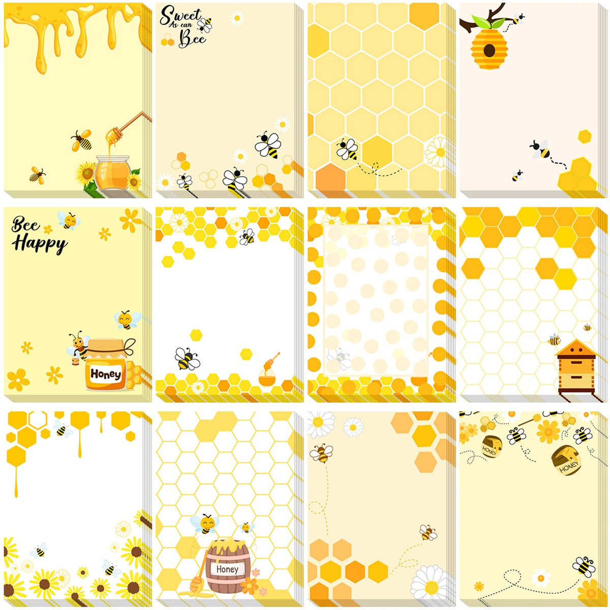 Chiisong 12 Pads Cute Sticky Notes Flower Sticky Notes