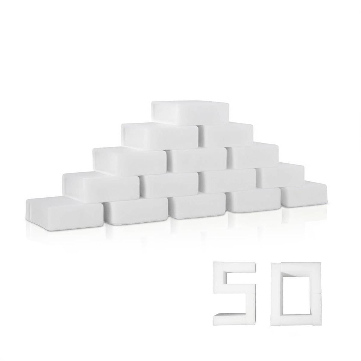 Magic Sponge Eraser, 12 Pack Melamine Sponge, GRS Certified