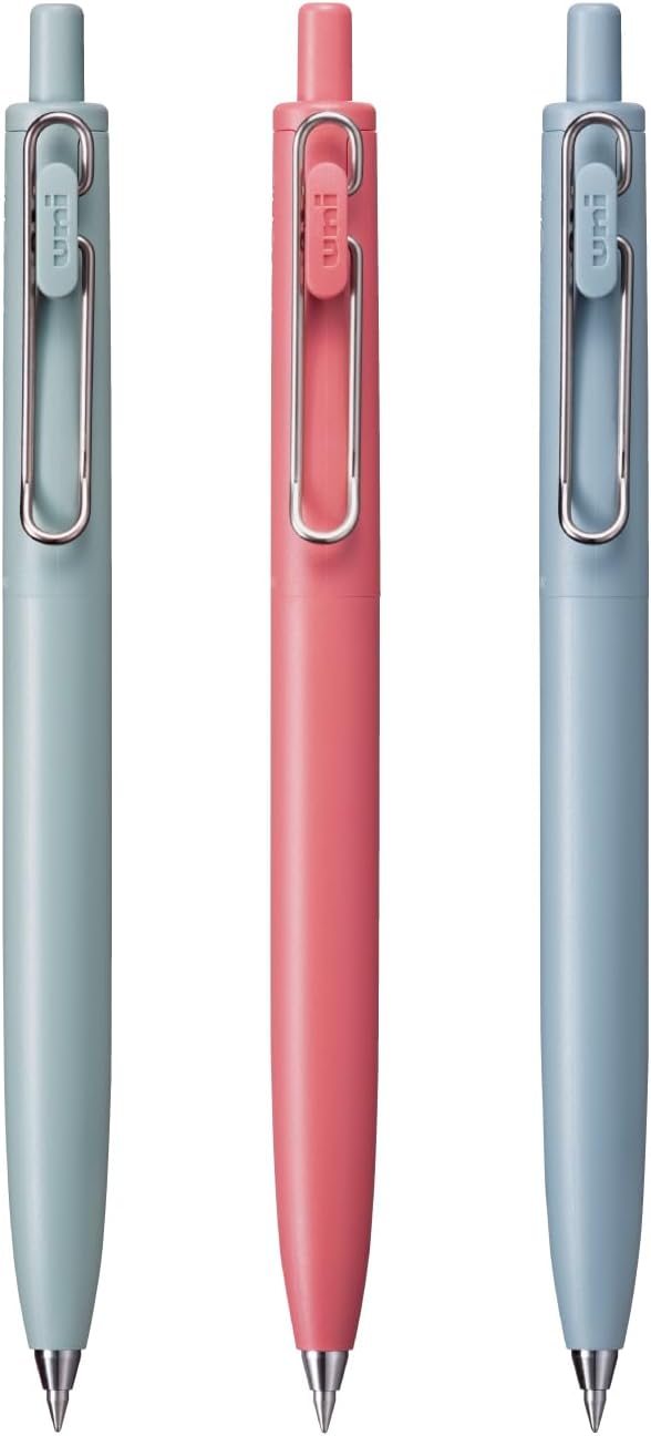 Mitsubishi Pencil UMNS38FC8C Gel Ballpoint Pen Uni-Ball One 0.38 Fica Color Set of 8 Colors