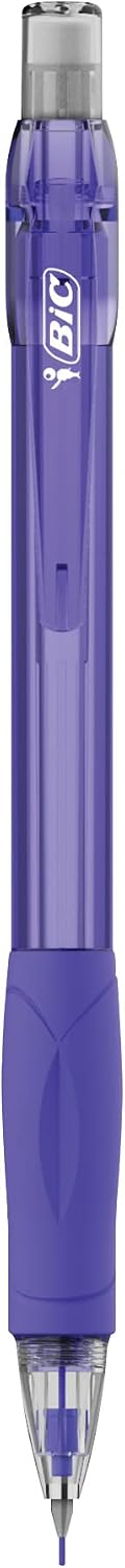 BIC Velocity Colored Lead Mechanical Pencils, Medium Point, 0.7 mm, 6-Count