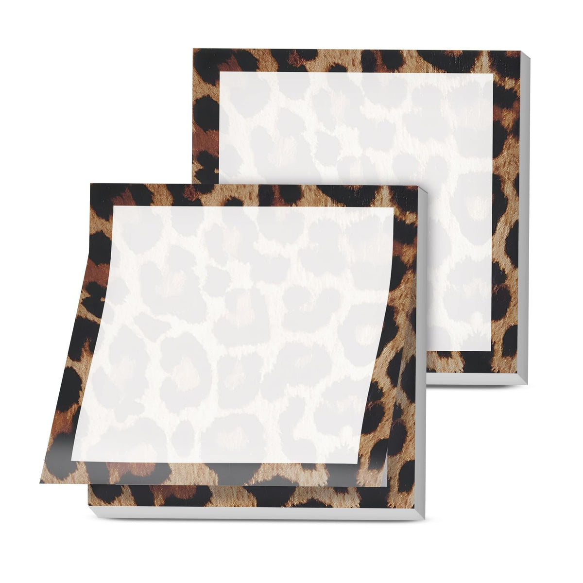 Sticky Notes, 2 Pads, 3x3 inches, Cute Colorful Fun Self-Stick Note Pads, Easy Post, Strong Adhesive Notepad Neutral Wildflowers