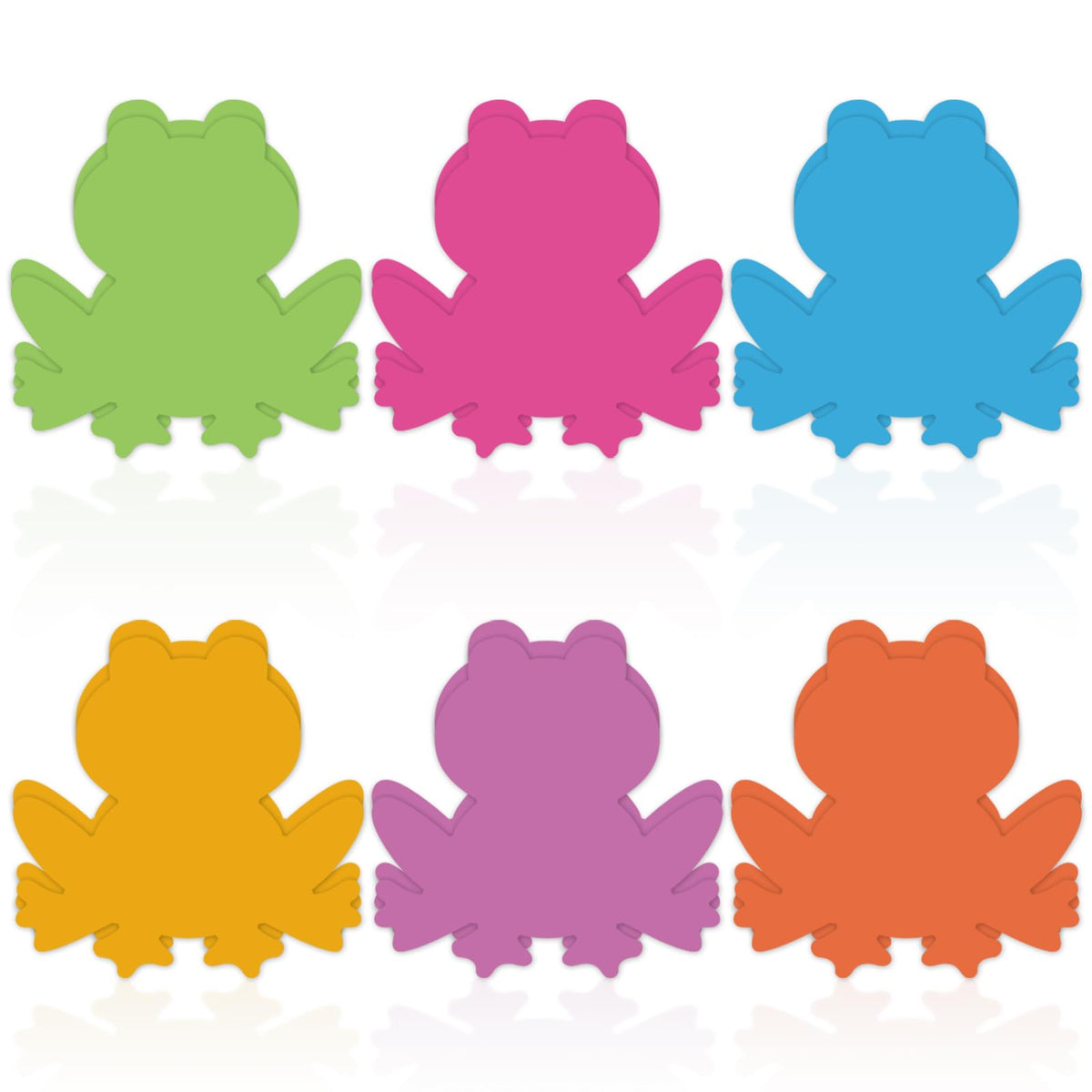 JarThenaAMCS 24 Pack Halloween Sticky Notes 6 Pastel Colors Boo Ghost Shaped Sticky Memo Pads for Home Office Classroom Supplies, 480 Sheets