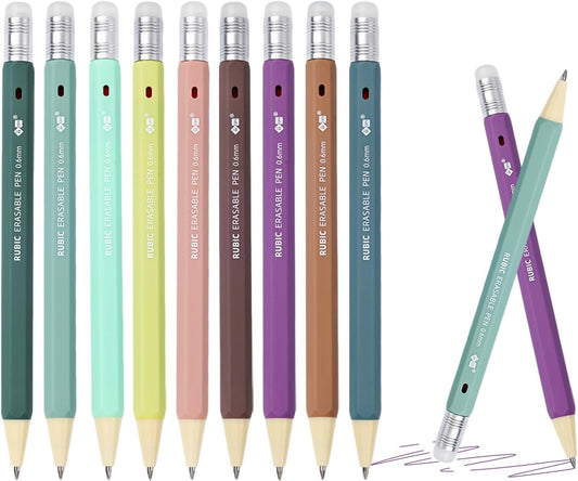 RUBIC 0.6mm Erasable Pens 9 Forest Reverie, School & Planner