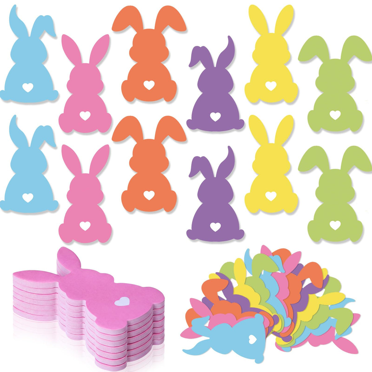 48 Pads 1440 Sheets Composition Notebook Sticky Notes Teacher Note Pads Back to School Supplies Gifts Self Adhesive Memo Pad Cute Gifts for Students Classroom