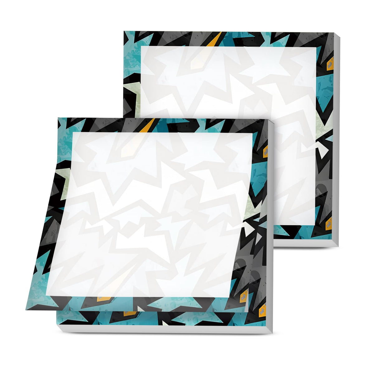 Sticky Notes, 2 Pads, 3x3 inches, Cute Colorful Fun Self-Stick Note Pads, Easy Post, Strong Adhesive Notepad Neutral Wildflowers