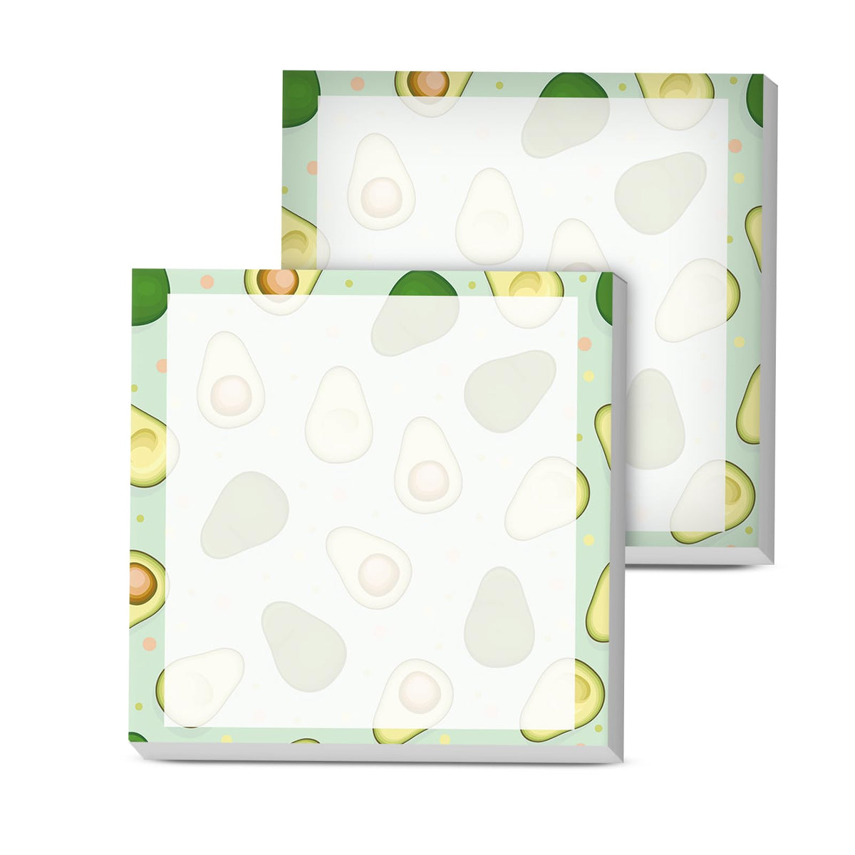 Sticky Notes, 2 Pads, 3x3 inches, Cute Colorful Fun Self-Stick Note Pads, Easy Post, Strong Adhesive Notepad Brown Leopard Print