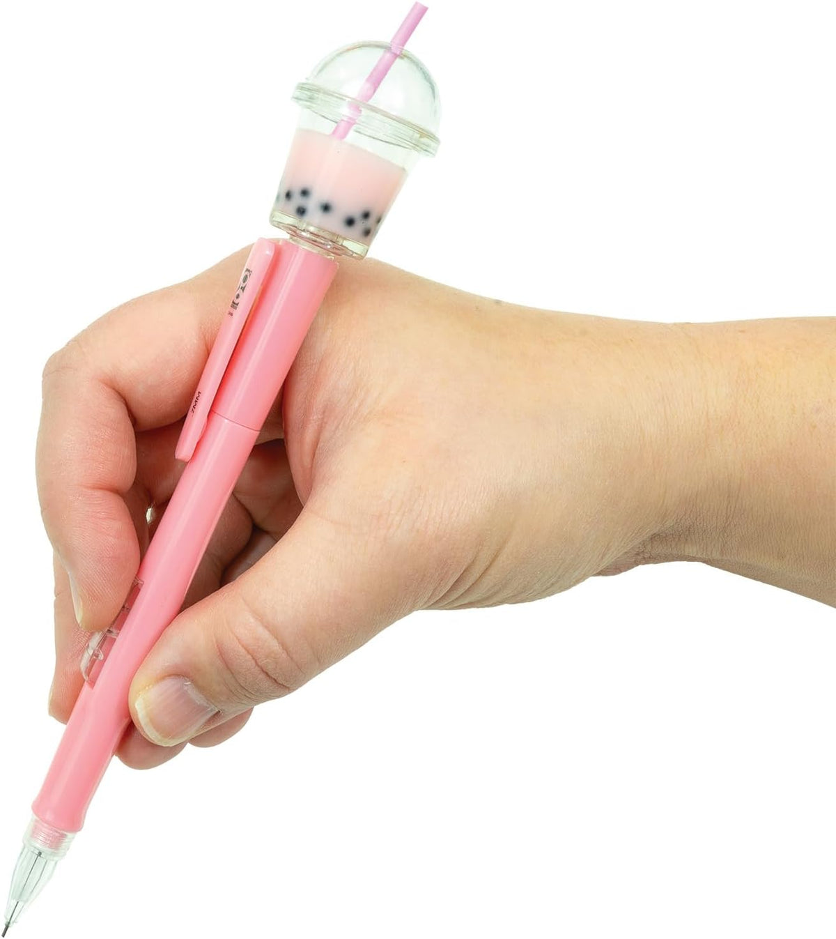Raymond Geddes Boba Tea Mechanical Pencils – Pack of 12 – Cute Novelty Writing Supplies with Bubble Tea Toppers