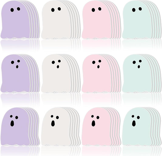 Zhanmai 1200 Pcs Halloween Ghost Sticky Notes Bulk