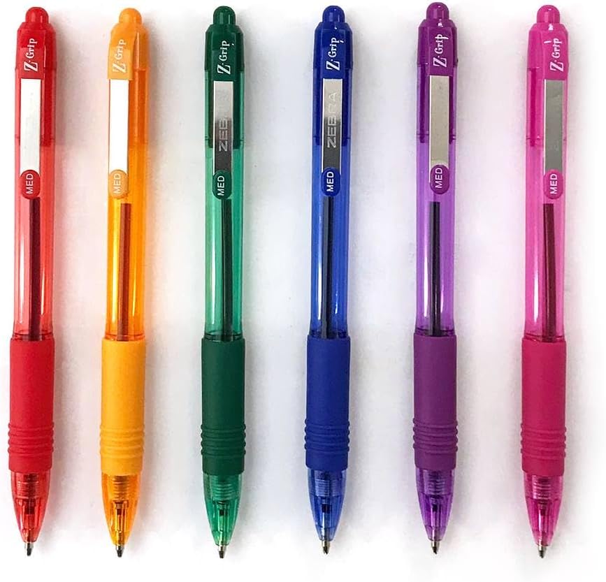 Zebra Pen Z-Grip Ballpoint Pen & Mechanical Pencil Set, Assorted, 18-Pk