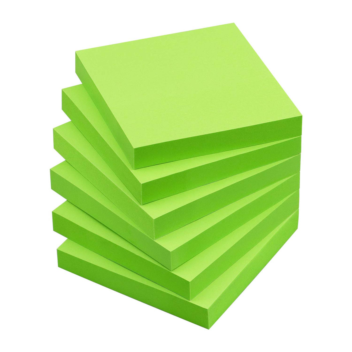 OSBOO Sticky Notes 3x3 with Bright Colors, 6 Pads 100 Sheets/Pad (Yellow)