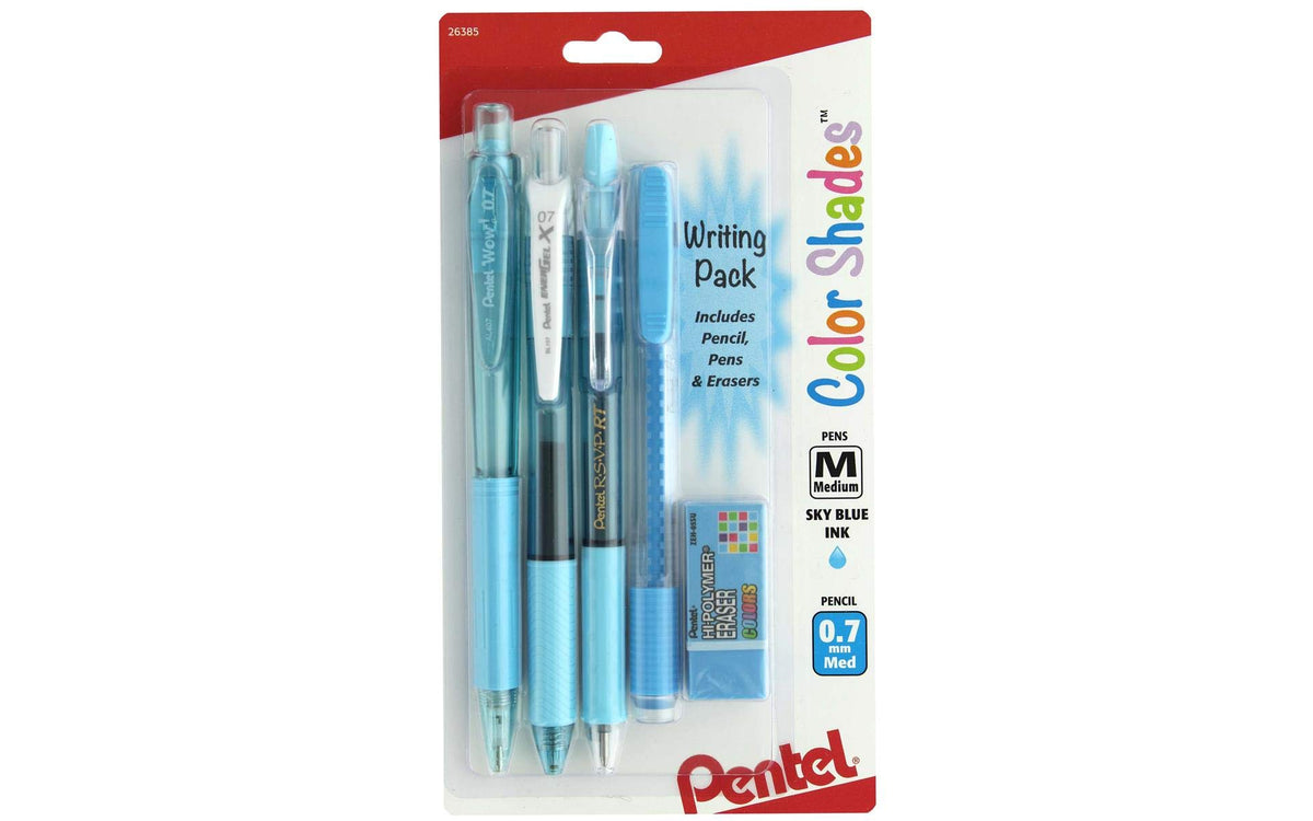 Pentel Color Shades Writing Pack - Pastel Light Green (BLBKALZBPK), Lime Green