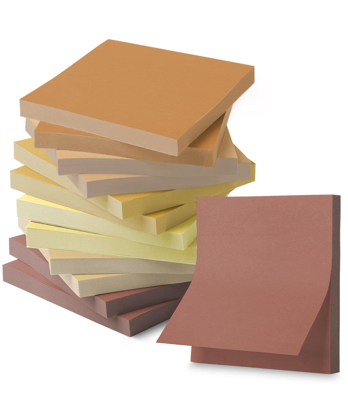 Mr. Pen- Sticky Notes, 3"x3", 12 Pads, 600 Sheets, Colorful