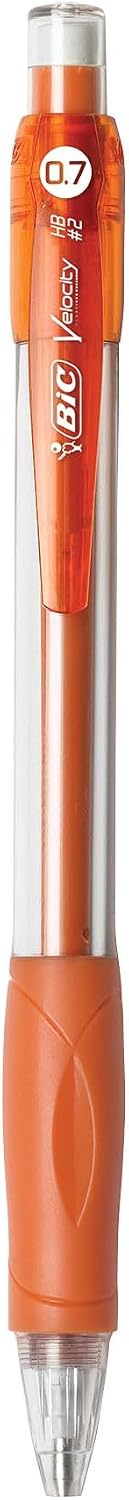 BIC Velocity Mechanical Pencils, Colorful Barrels, Medium Point, 5-Count