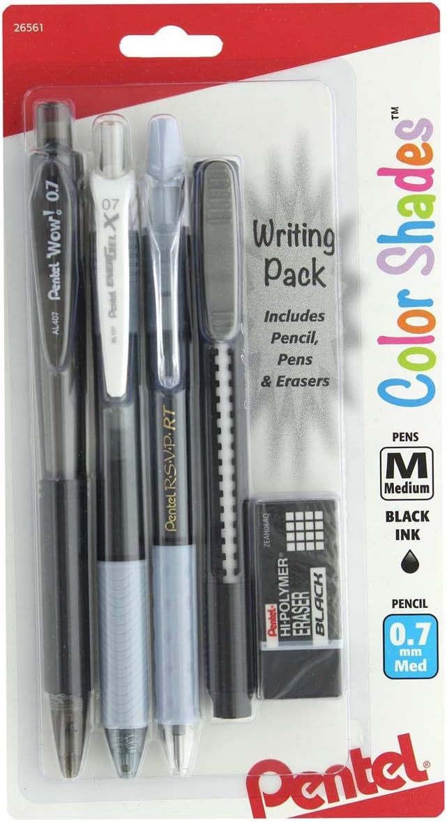 Pentel Color Shades Writing Pack - Pastel Light Green (BLBKALZBPK), Lime Green