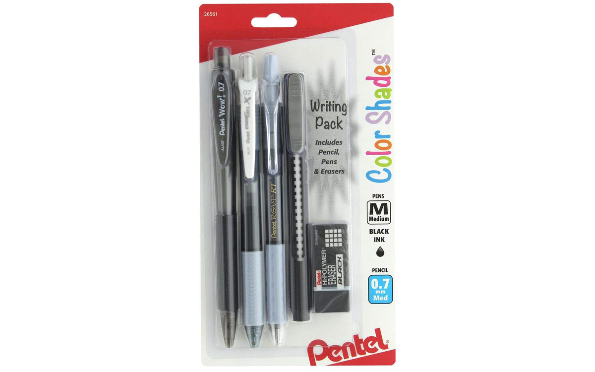 Pentel Color Shades Writing Pack - Pastel Light Green (BLBKALZBPK), Lime Green