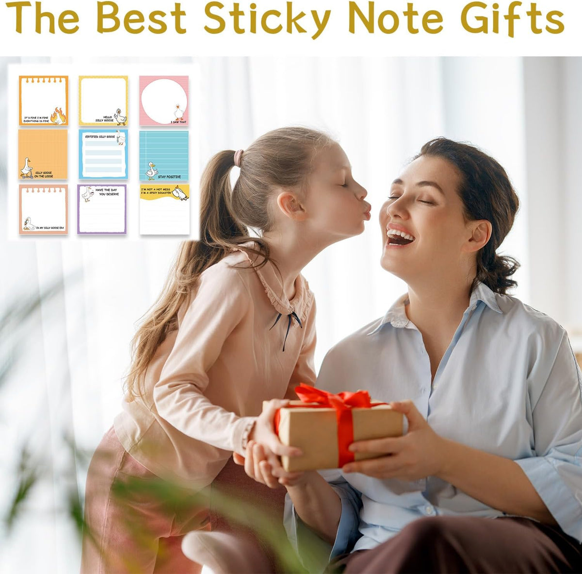 Funny Sticky Notes 3x3 Inch Silly Work Gag Gifts