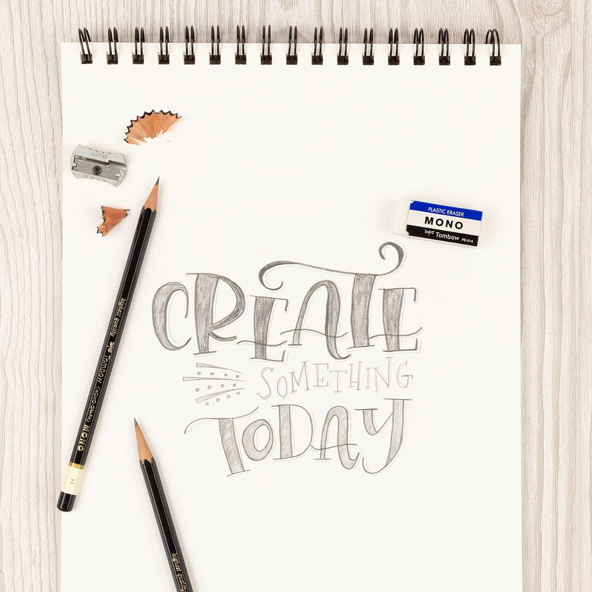 Tombow 57321 MONO Eraser, White, Small, 5-Pack. Cleanly Removes Marks