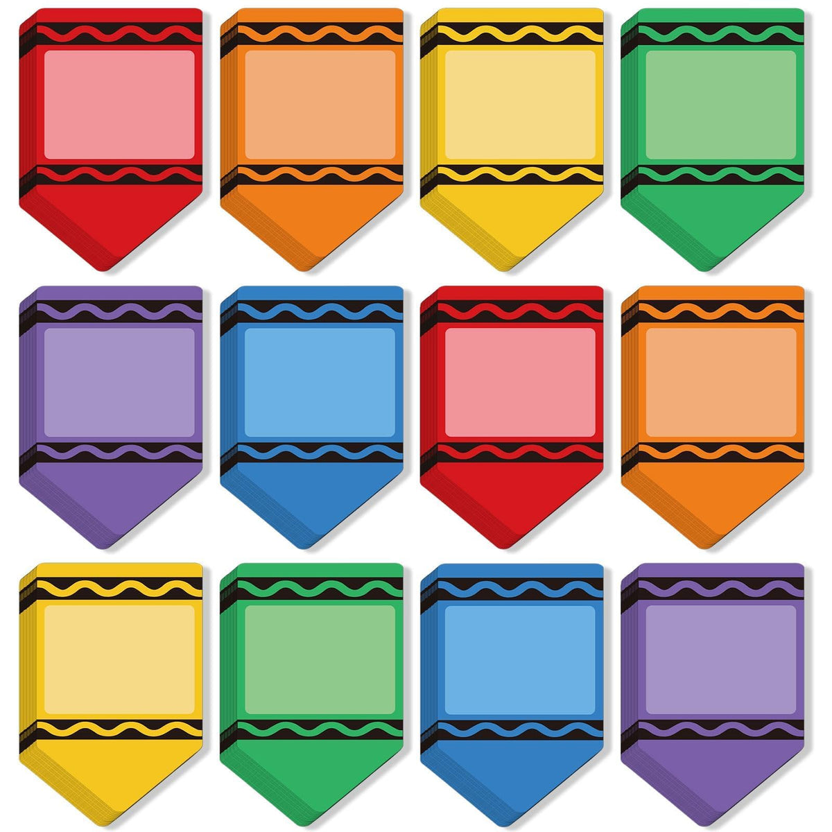 12 Pcs Cat Sticky Notes Cute Cat Shaped Note Pads Colorful Animal Self Sticky Post Notes Cute Cat Memo Sticky Tabs for School Office Home Stationery Supplies Party Favors