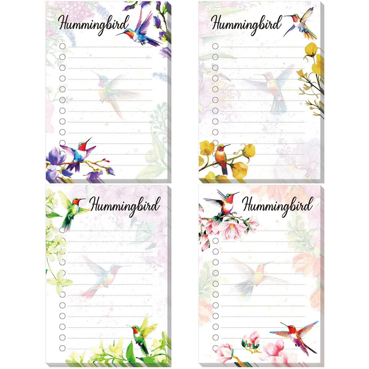 Geyee 4 Pads Chicken Sticky Notes 4" x 6" Funny Animal Sticky Notes