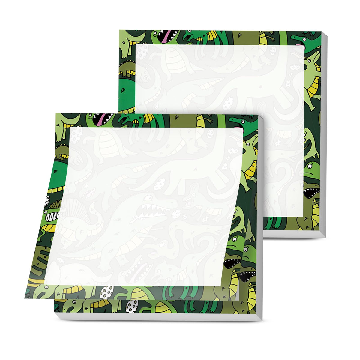 Sticky Notes, 2 Pads, 3x3 inches, Cute Colorful Fun Self-Stick Note Pads, Easy Post, Strong Adhesive Notepad Neutral Wildflowers