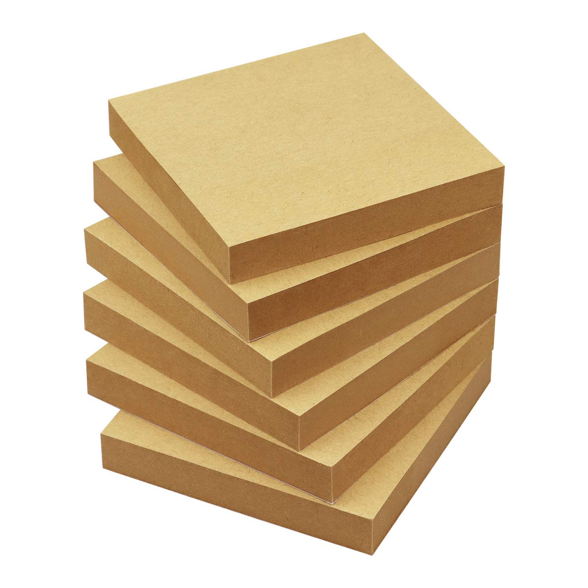 OSBOO Sticky Notes 3x3 with Bright Colors, 6 Pads 100 Sheets/Pad (Yellow)