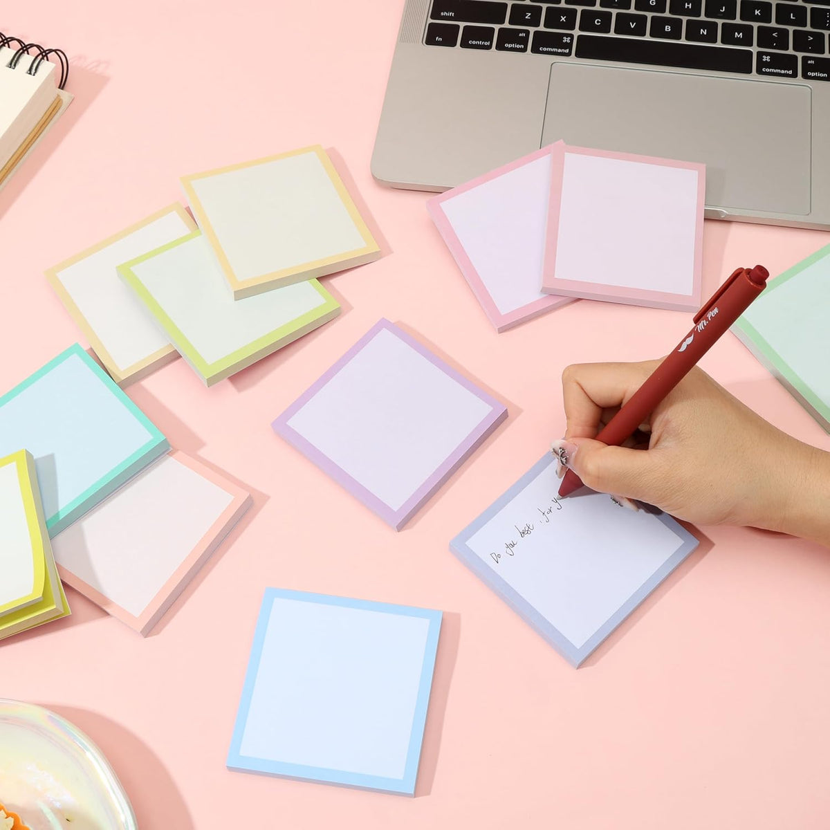 Mr. Pen- Bulk Sticky Notes, 3"x3", 12 Pads, 60 Sheets/Pad, 720 Sheets