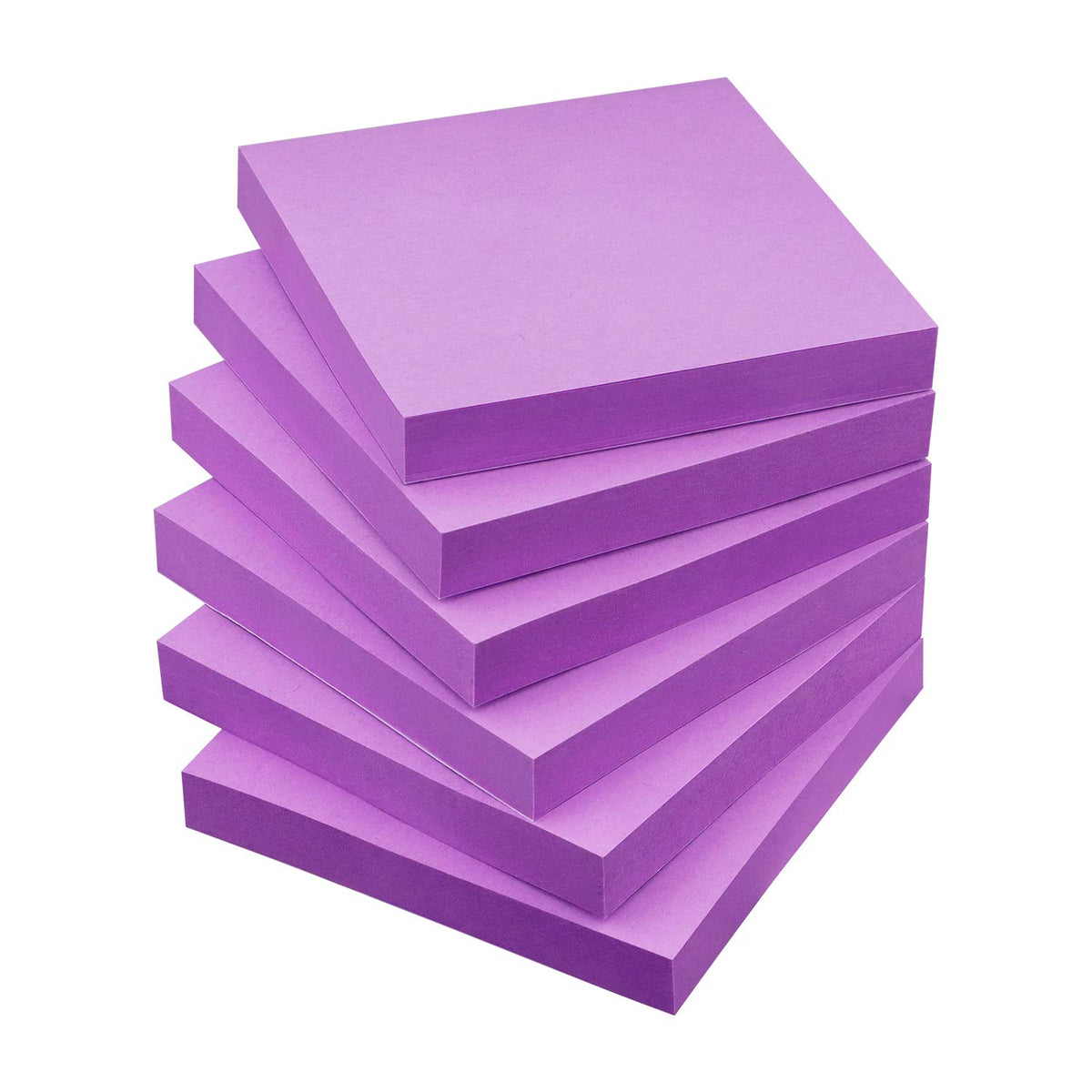 OSBOO Sticky Notes 3x3 with Bright Colors, 6 Pads 100 Sheets/Pad (Yellow)