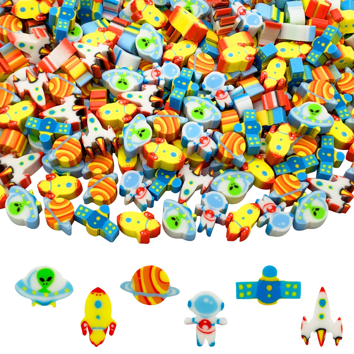 300 Pieces Animal Mini Erasers Assortment Novelty Pencil Erasers Bulk for Rewards Prizes Gift Filler