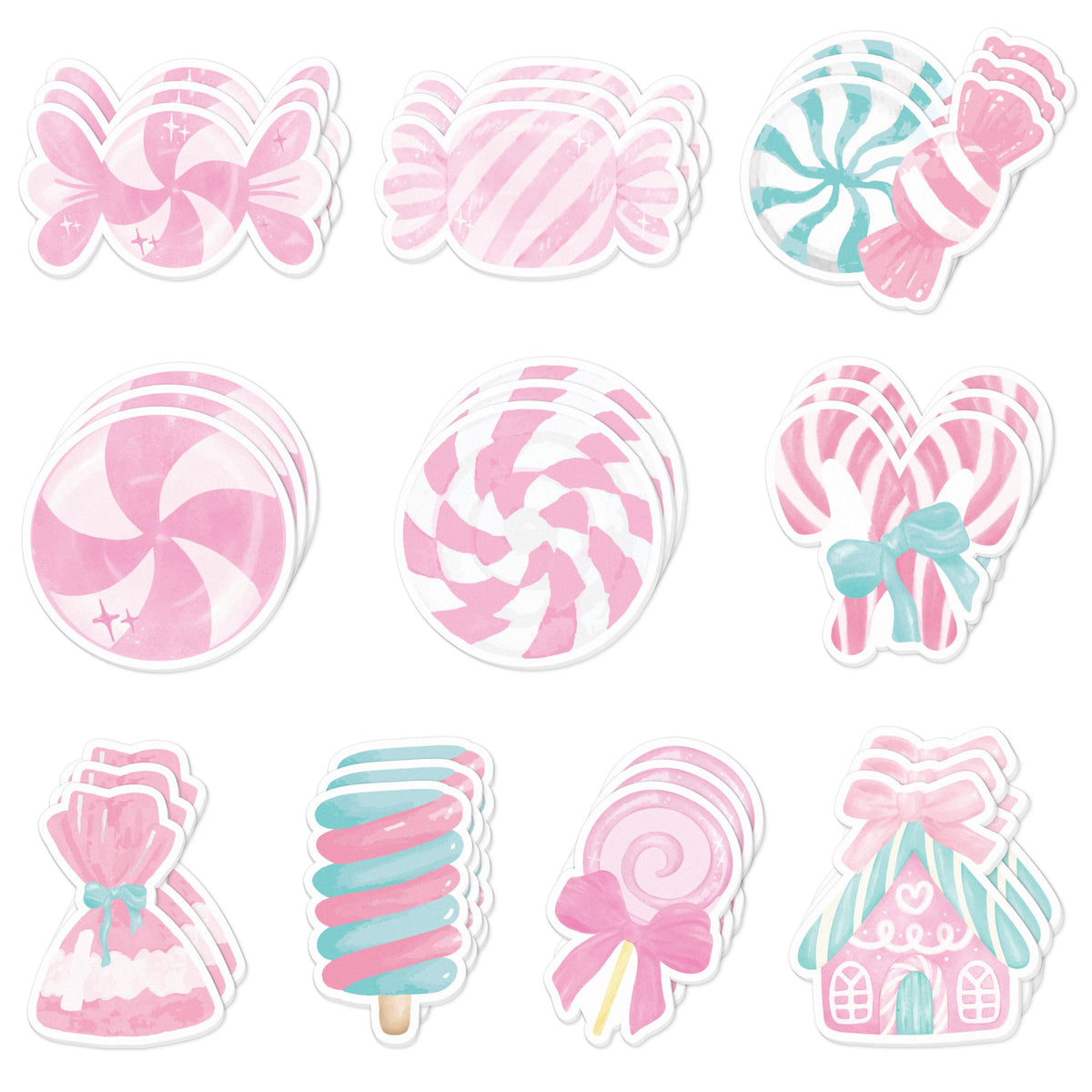 Xqumoi 30 Pack Ice Cream Sticky Notes Summer Office School Class Supplies