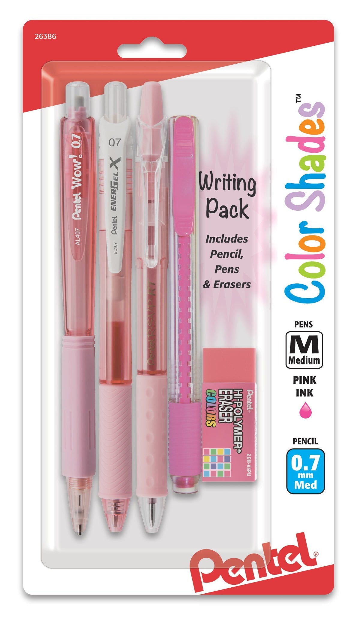 Pentel Color Shades Writing Pack - Pastel Light Green (BLBKALZBPK), Lime Green