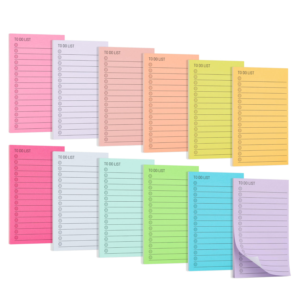 Mr. Pen- to Do List Sticky Notes, 3"x4", 9 Pads, 360 Sheets