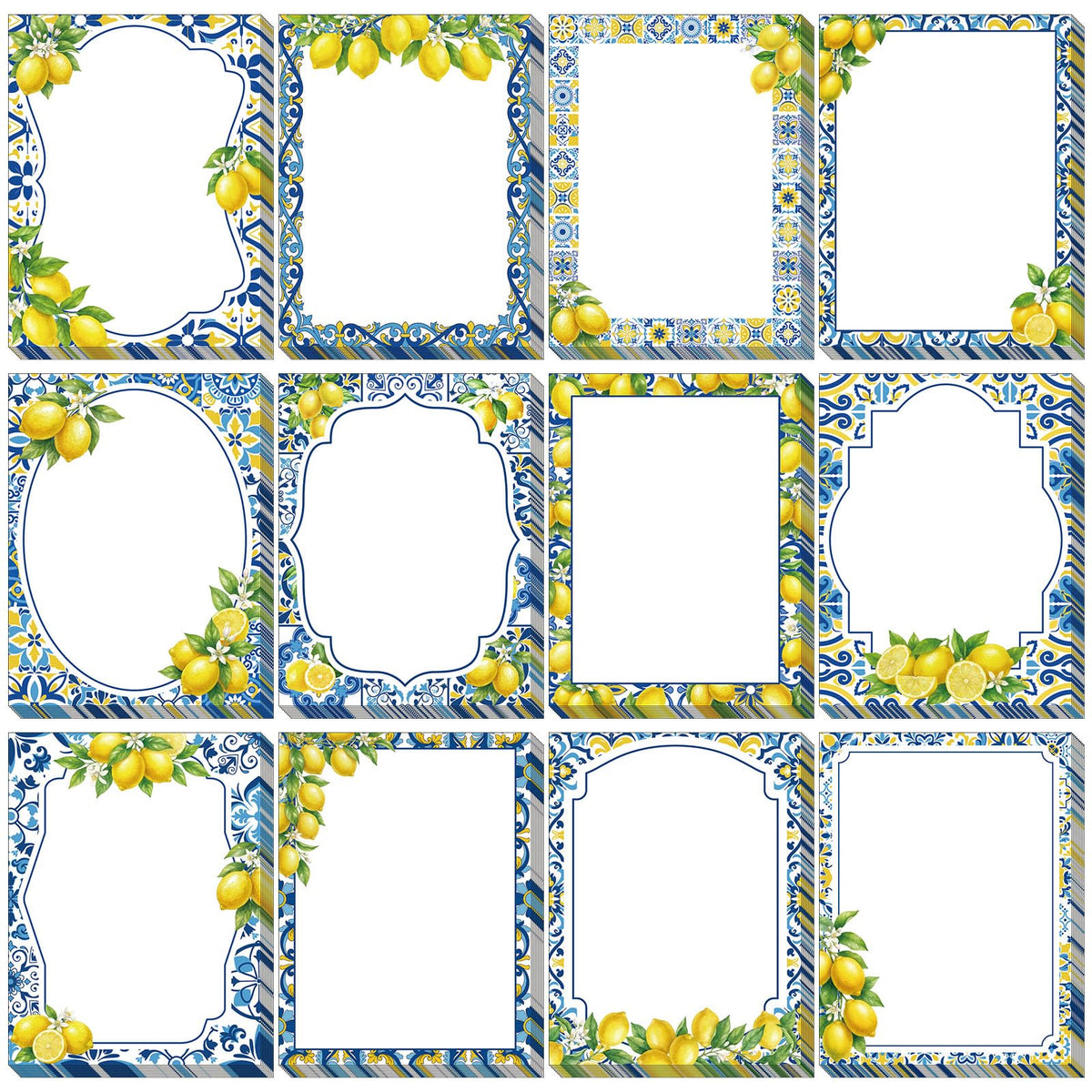 Chiisong 12 Pads Cute Sticky Notes Flower Sticky Notes