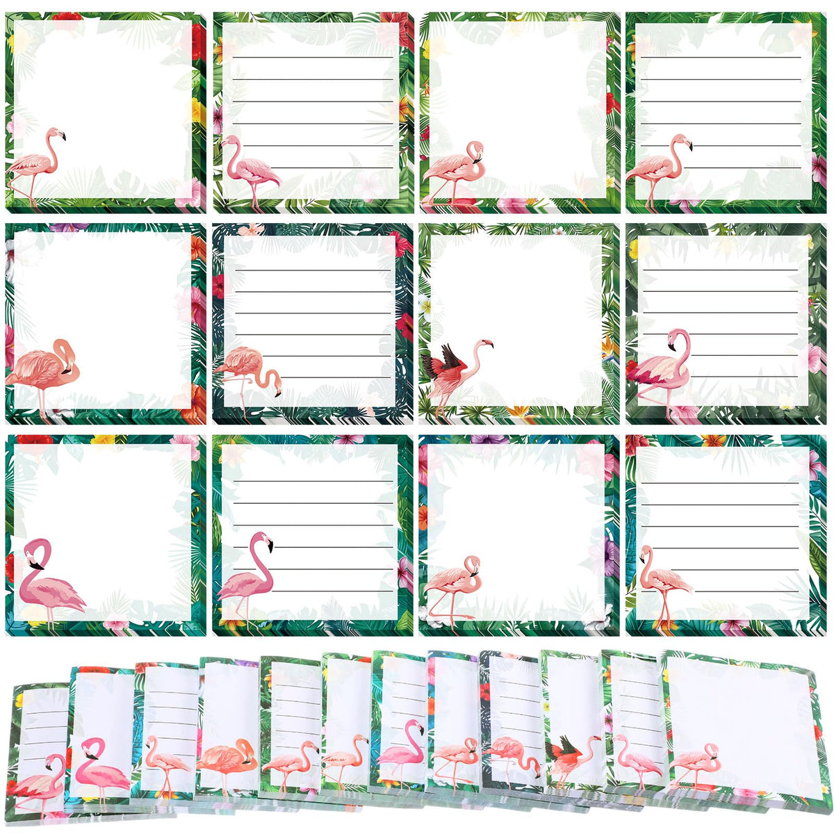 Handepo 12 Pcs Dog Sticky Notes 3"x3" Cute Puppy Vet Tech Week Gifts