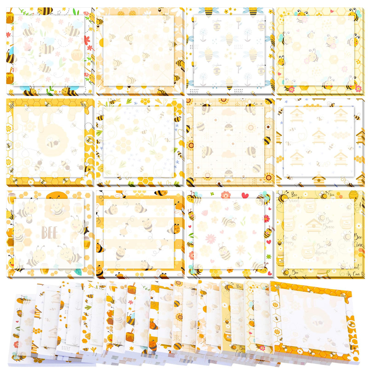 Handepo 12 Pcs Dog Sticky Notes 3"x3" Cute Puppy Vet Tech Week Gifts