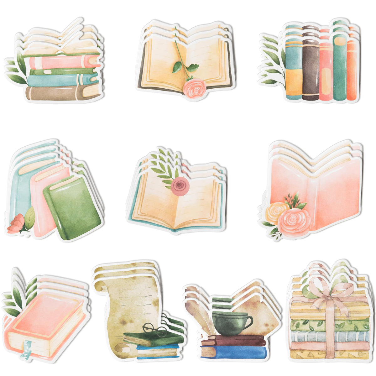 Xqumoi 30 Pack Ice Cream Sticky Notes Summer Office School Class Supplies