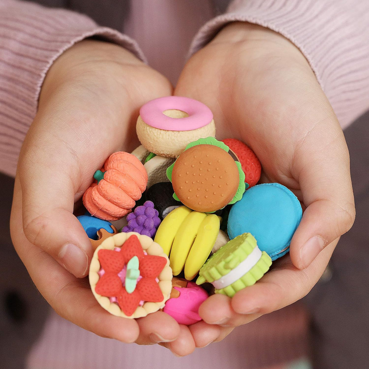 Mr. Pen- Mini Food Pencil Erasers Toy Set, 30 pcs